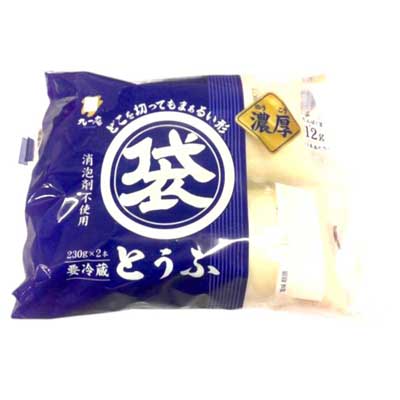 九一庵　まあるい袋とうふ徳用　230ｇ×2本入
