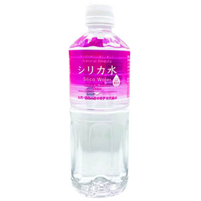 友枡飲料 シリカ水555ml