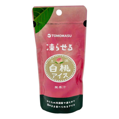 友枡飲料　白桃アイス　８０ｇ