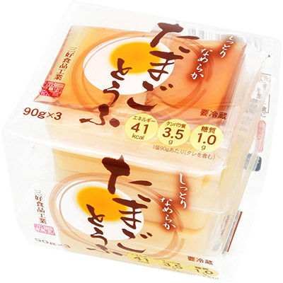 三好食品　しっとりなめらかたまごとうふ　３個