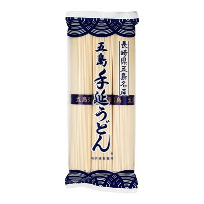 浜崎製麺所　五島手延うどん（青袋）　300ｇ