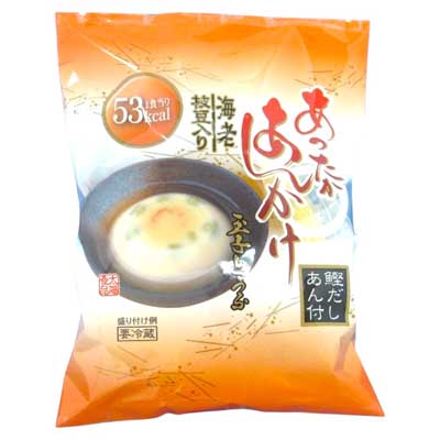 太陽食品　あったかあんかけ玉子とうふ　海老枝豆入り　1個