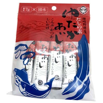 堺屋醤油　だしの素ゆたかあじ 7g×10本
