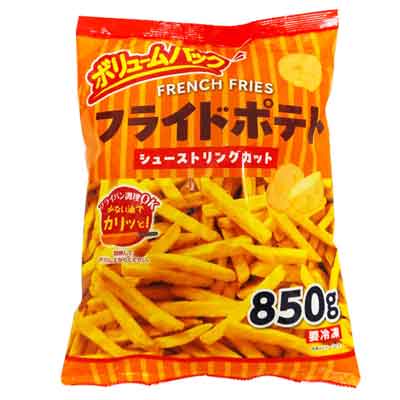 富士通商　フライドポテト　シューストリングカット　850g