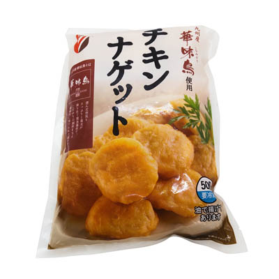 トリゼン 九州産華味鳥チキンナゲット 500g