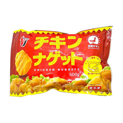 とりぜん　国産鶏肉使用チキンナゲット　500ｇ