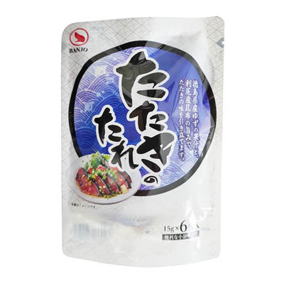 万城食品　たたきのたれ　15ｇ×6袋入