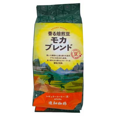 進和珈琲　香る焙煎豆　モカブレンド（豆）　220ｇ