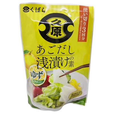 久原醤油　あごだし浅漬けの素ゆず　135ｇ