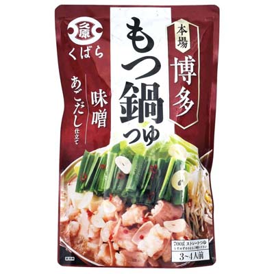 久原　あごだしもつ鍋つゆ（味噌）　700ｇ