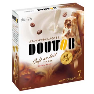 オハヨードトールカフェオレアイスバー　45ｍl×7本