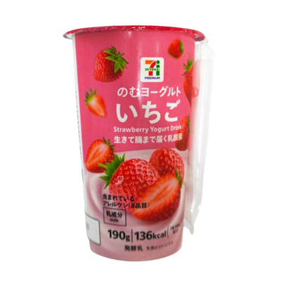 セブンプレミアム　のむヨーグルト　いちご　190g