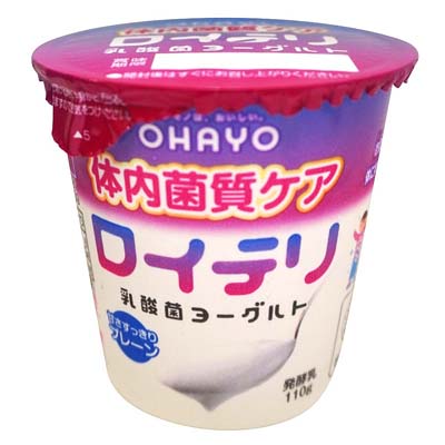 オハヨー乳業　ロイテリ乳酸菌ヨーグルト　110ｇ