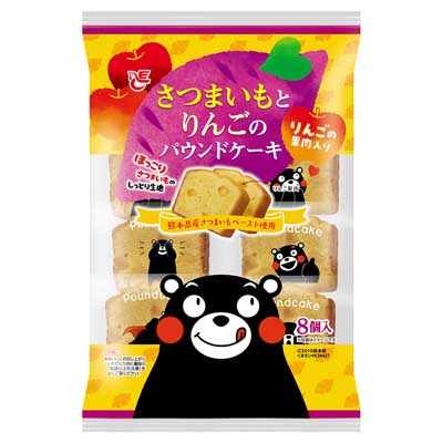 エースベーカリー さつまいもとりんごのパウンドケーキ 8個入