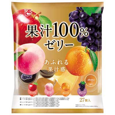 エースベーカリー 果汁100%ゼリー 27個入