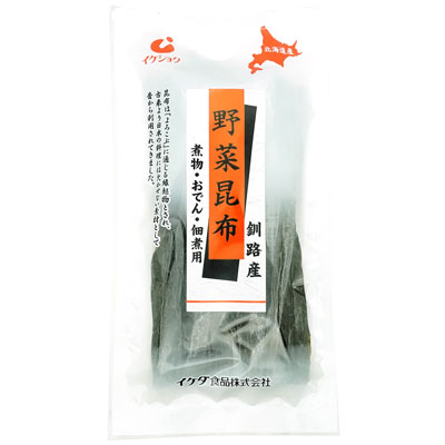 イケショク　釧路産野菜昆布　５０ｇ