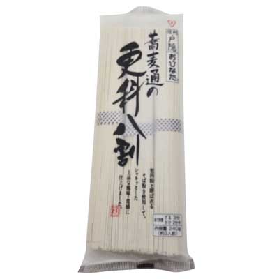 おびなた 蕎麦通の更科八割そば 240g