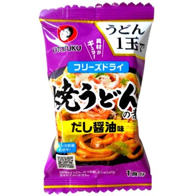 オタフク　フリーズドライ　焼うどんの素　だし醤油味　1食分