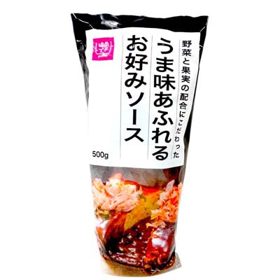 ゆめイチ　うま味あふれるお好みソース　500ｇ