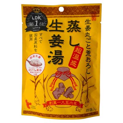 イトク食品　蒸し生姜湯　4袋入