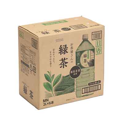【ケース販売】LDC　お茶屋さんの緑茶　2L　６本入り