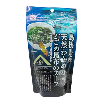 魚の屋　島根県産天然わかめとがごめ昆布のスープ　52ｇ