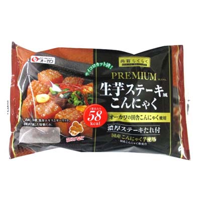 オーカワ　生芋ステーキ風こんにゃく