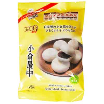 自然味良品　小倉最中　6個