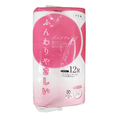ふんわりやさしい トイレットペーパー ダブル 12ロール