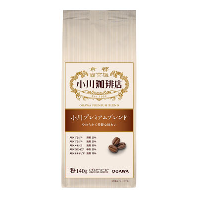 小川珈琲店 小川プレミアムブレンド粉 140g