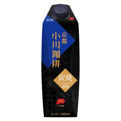 京都　小川珈琲　炭焼微糖　1000ｍｌ