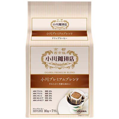 小川珈琲店 小川プレミアムブレンド ドリップコーヒー 10g×7杯分