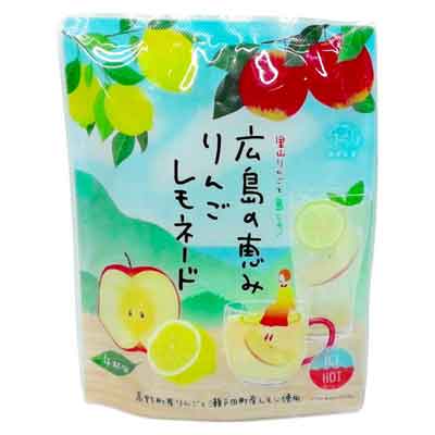 織田製菓　広島の恵み　りんごレモネード　4杯分