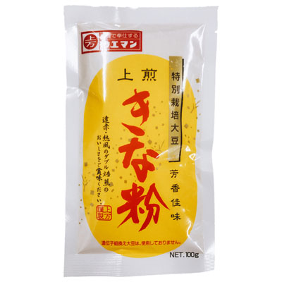上万　特別栽培大豆きな粉１００ｇ