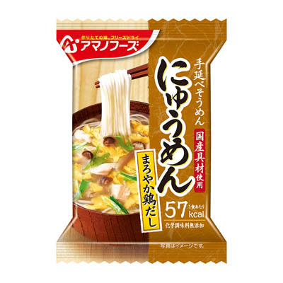 アマノフーズ　にゅうめん　まろやか鶏だし　15ｇ