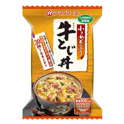 天野　小さめどんぶり牛とじ丼２２ｇ