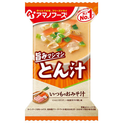 アマノフーズ いつものおみそ汁 とん汁 1食
