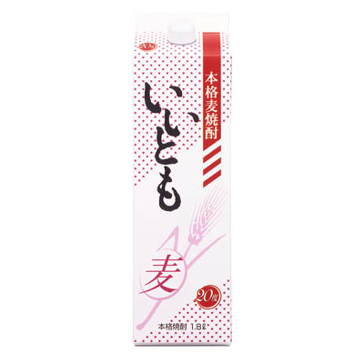 雲海 いいとも麦パック 20度1.8L