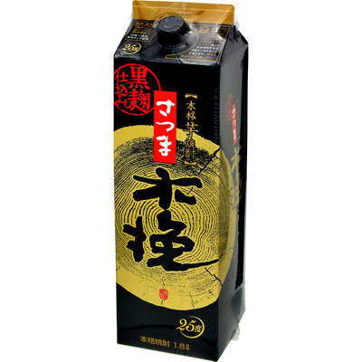 雲海 さつま木挽黒麹パック25度1.8L
