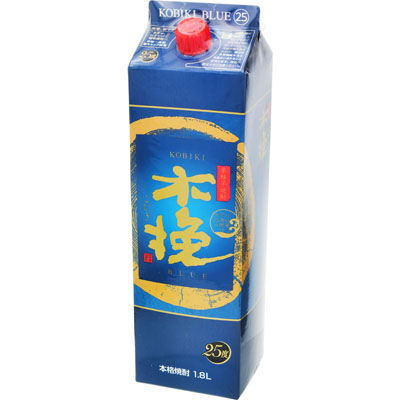雲海木挽BLUE25度パック1.8L