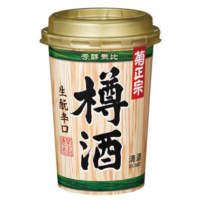 菊正宗　樽酒カップ１８０ｍｌ