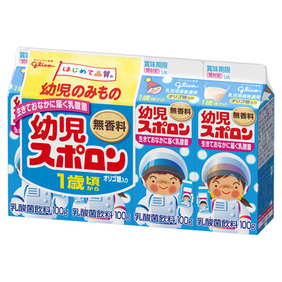グリコ 幼児スポロン100mlx4コ入