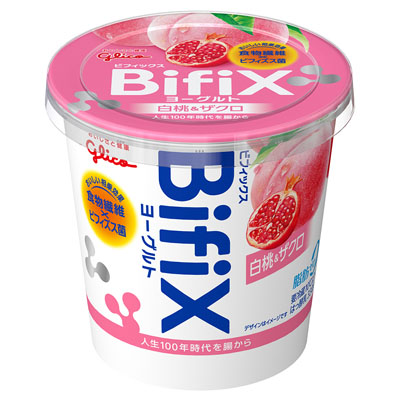 グリコ　ＢｉｆｉＸ白桃＆ザクロ３３０ｇ