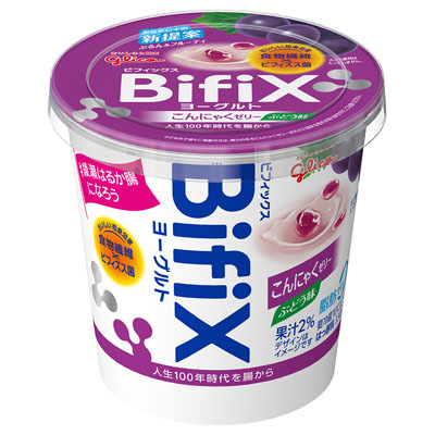 グリコＢｉｆｉＸこんにゃくぶどう