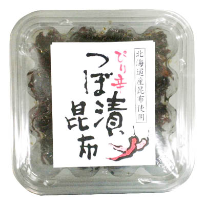 緑健　ぴり辛つぼ漬昆布２００ｇ