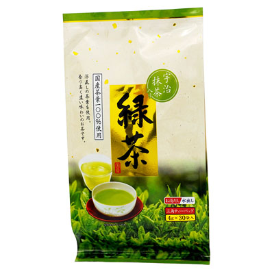 川原宇治抹茶入り緑茶ティーバッグ４ｇ３０袋入