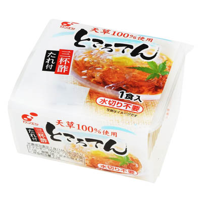 カンエツ　ところてん　三杯酢たれ付　1食