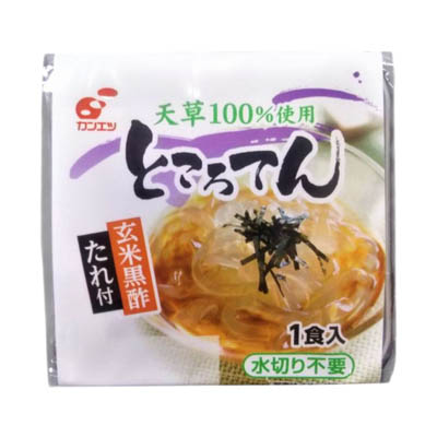 カンエツ　ところてん　玄米黒酢たれ付　1食