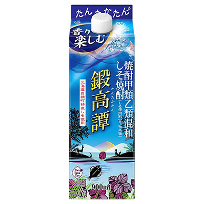 合同酒精 しそ焼酎鍛高譚 20度 900ml