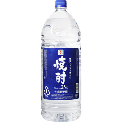 セブンプレミアム  焼酎２５度４Ｌ